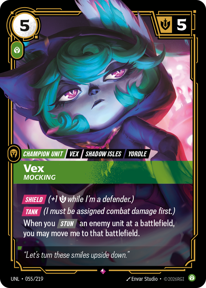 Vex, Mocking (Unleashed - 055-219)