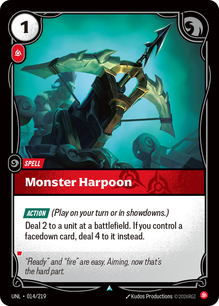 Monster Harpoon (Unleashed - 014-219)