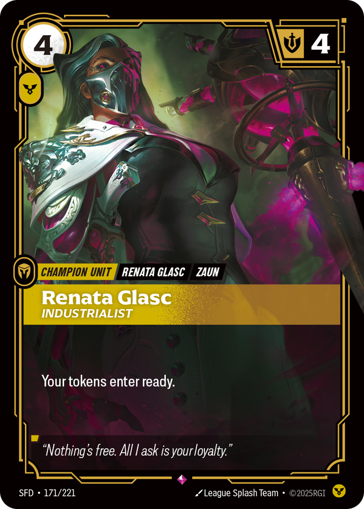 Renata Glasc, Industrialist (Spiritforged - 171-221)