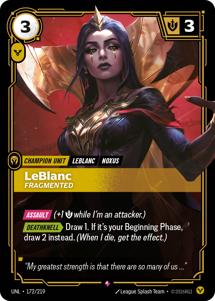 LeBlanc, Fragmented (Unleashed - 172-219)