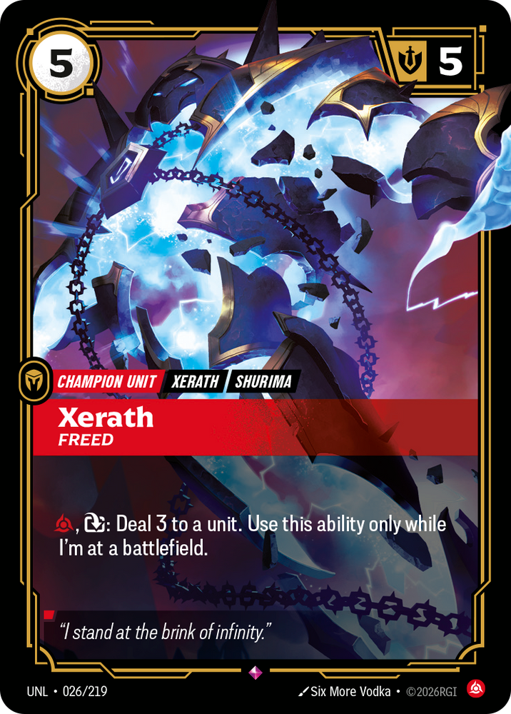 Xerath, Freed (Unleashed - 026-219)