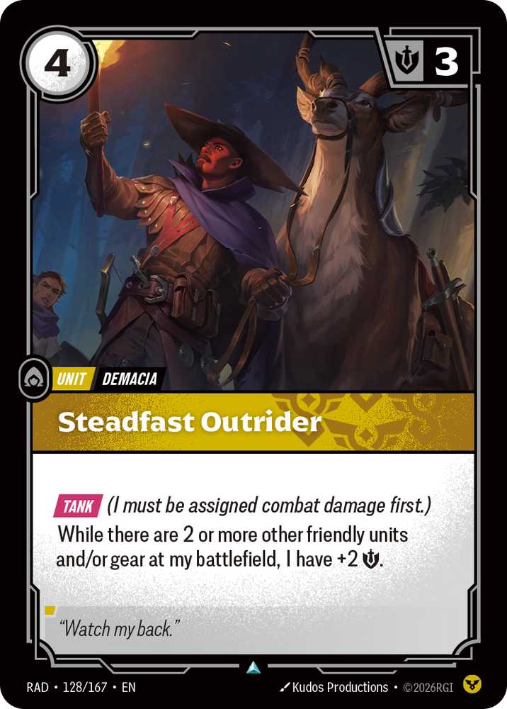 Steadfast Outrider (Radiance - 128-167)