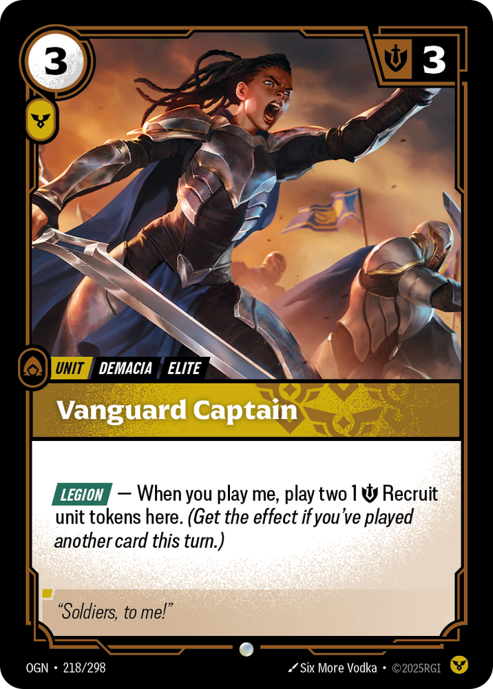 Vanguard Captain (Origins - 218-298)