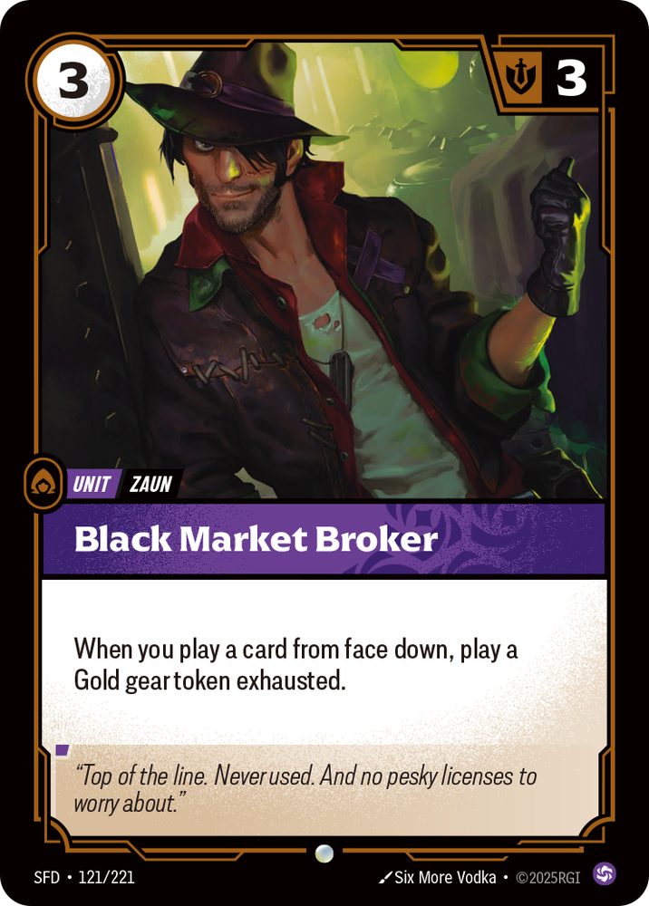 Black Market Broker (Spiritforged - 121-221)