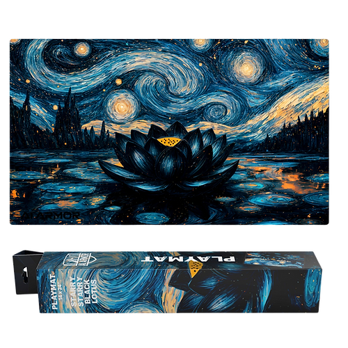 Starry Starry Black Lotus 14x24" - Playmat