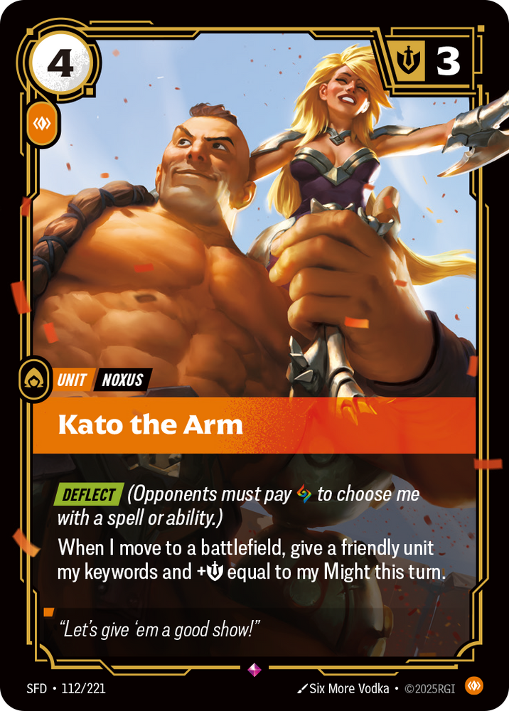 Kato the Arm (Spiritforged - 112-221)