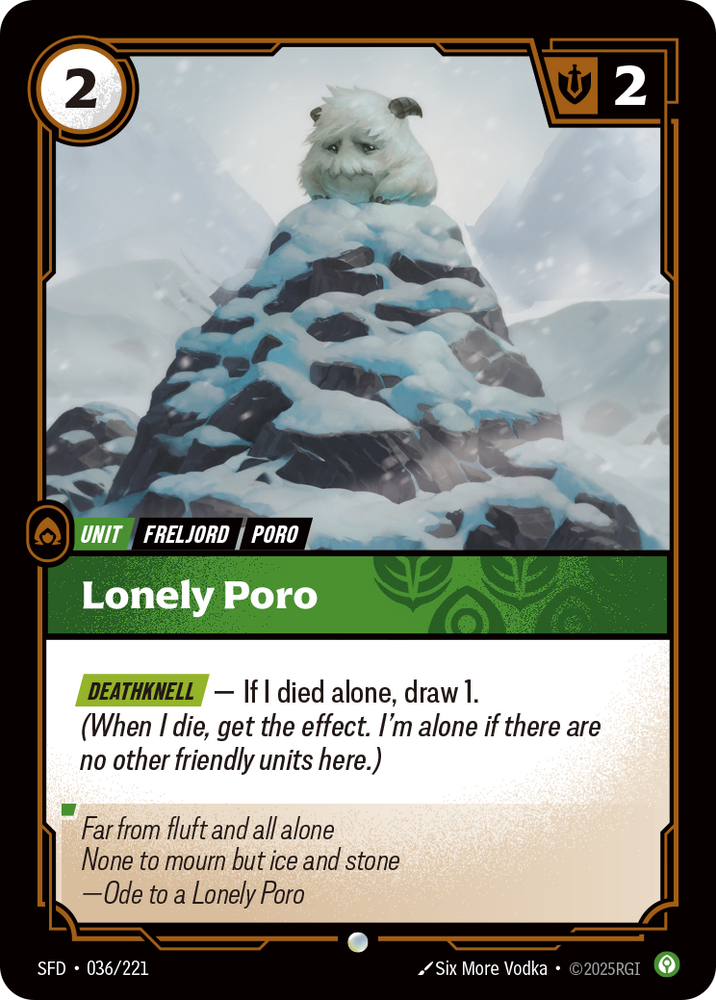 Lonely Poro (Spiritforged - 036-221)