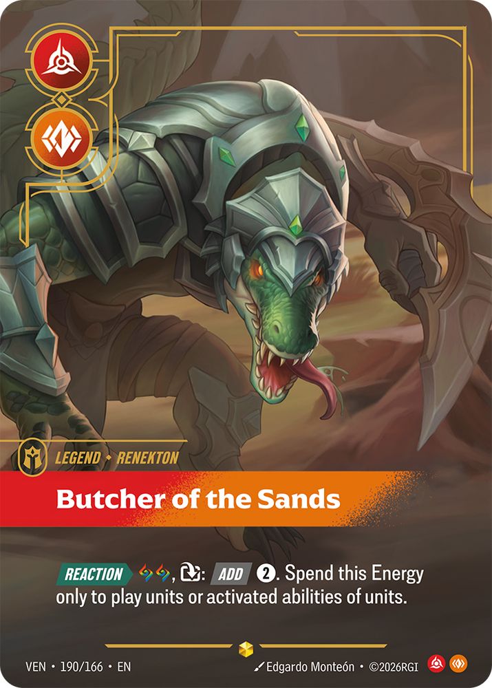 Butcher of the Sands (Vendetta - 190-166)
