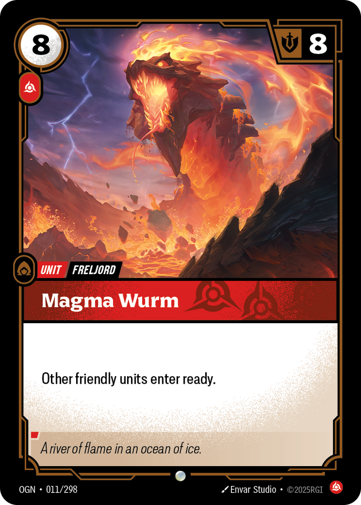 Magma Wurm (Origins - 011-298)
