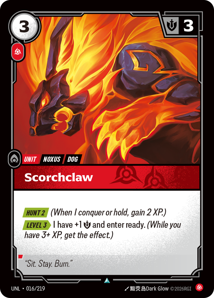 Scorchclaw (Unleashed - 016-219)