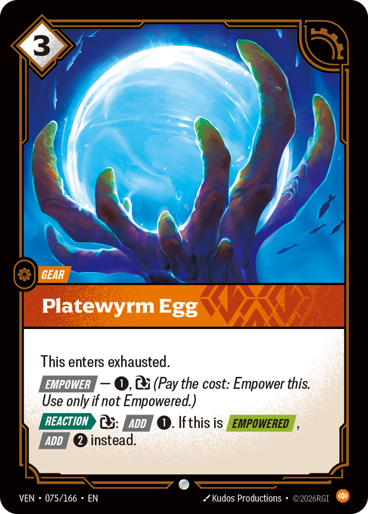 Platewyrm Egg (Vendetta - 075-166)