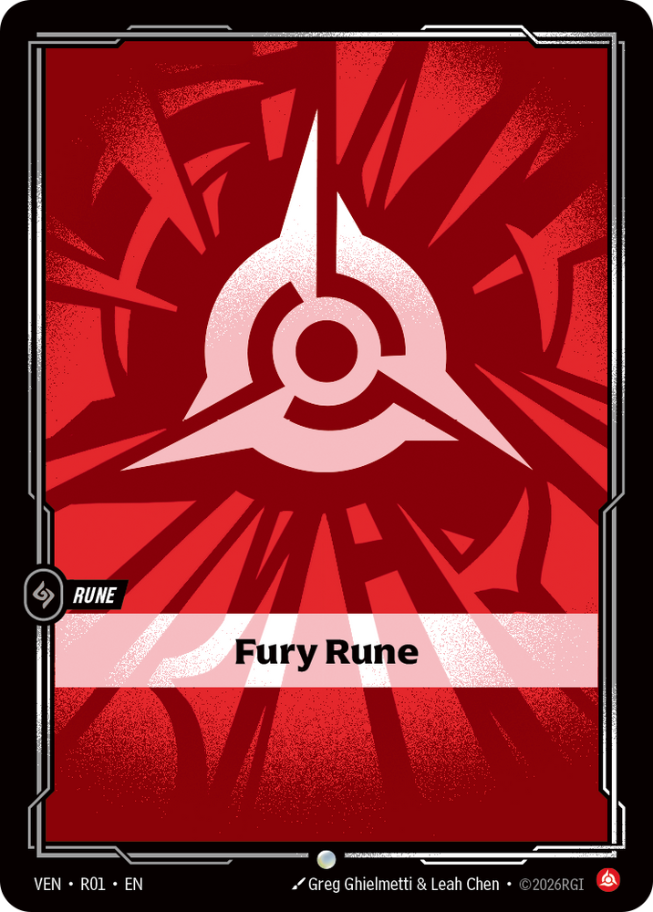 Fury Rune (Vendetta - r01)
