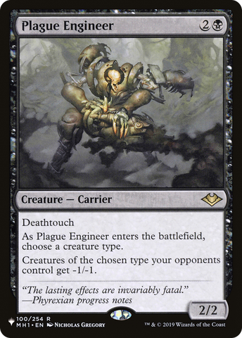 Plague Engineer [The List]