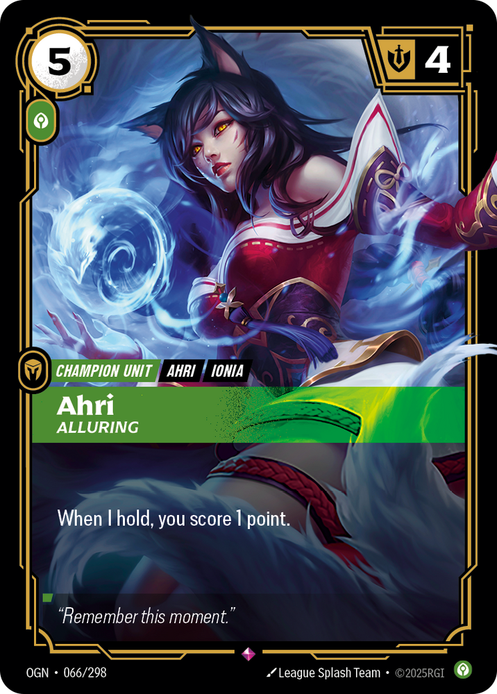 Ahri, Alluring (Origins - 066-298)