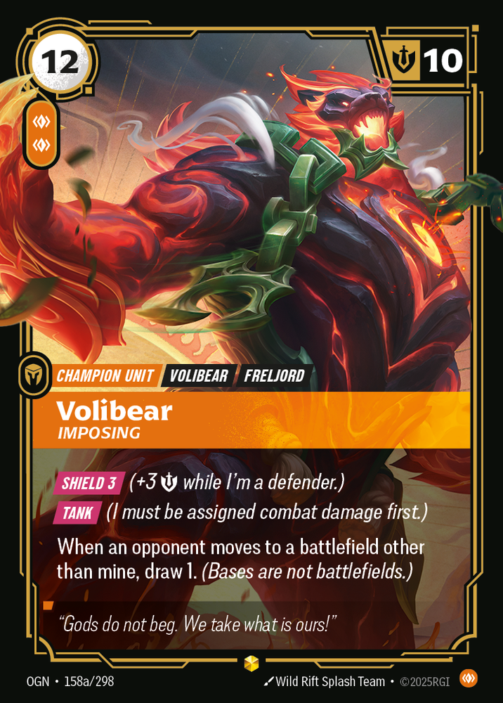 Volibear, Imposing (Origins - 158a-298)