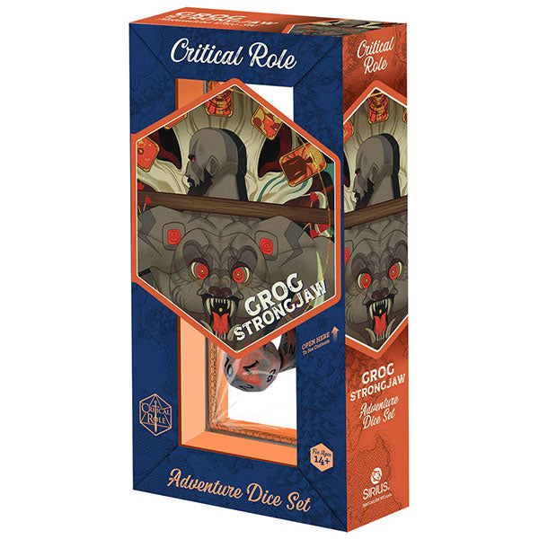 Sirius Dice - Critical Role - Adventure Dice Set - Grog Strongjaw