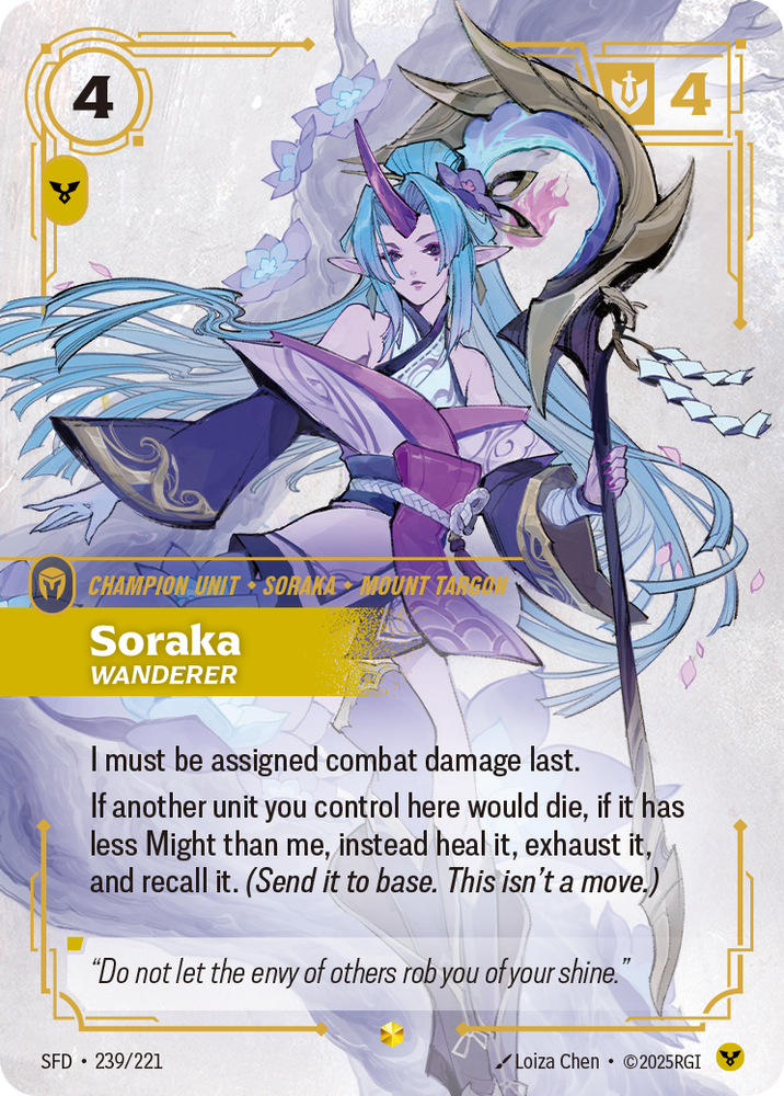 Soraka, Wanderer (Spiritforged - 239-221)