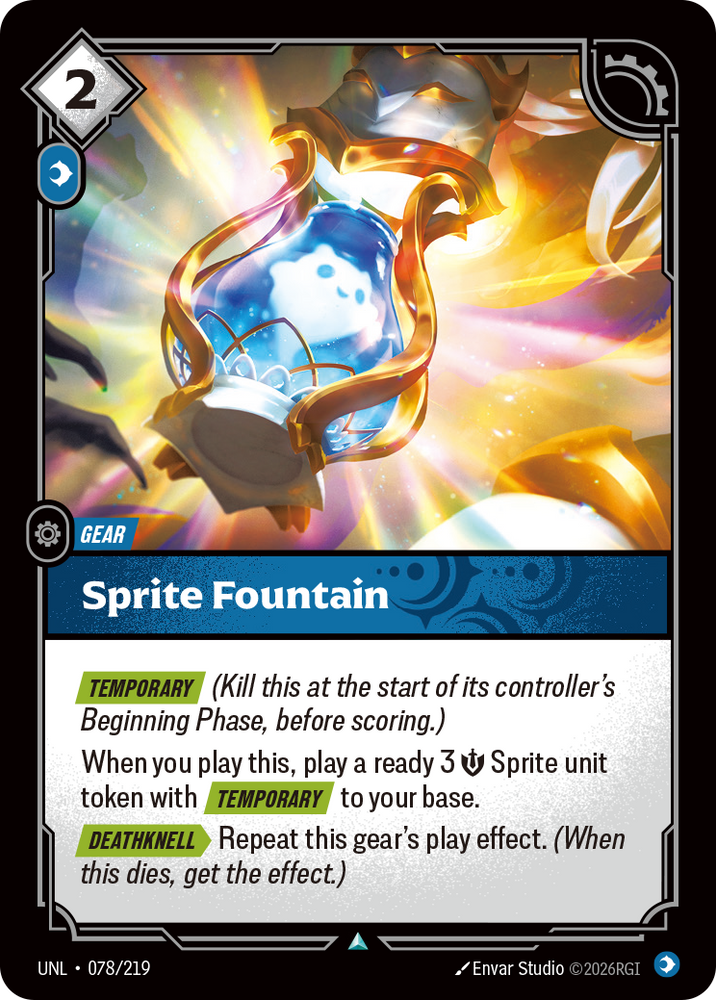 Sprite Fountain (Unleashed - 078-219)