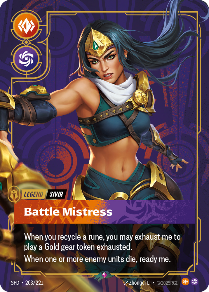 Battle Mistress (Spiritforged - 203-221)