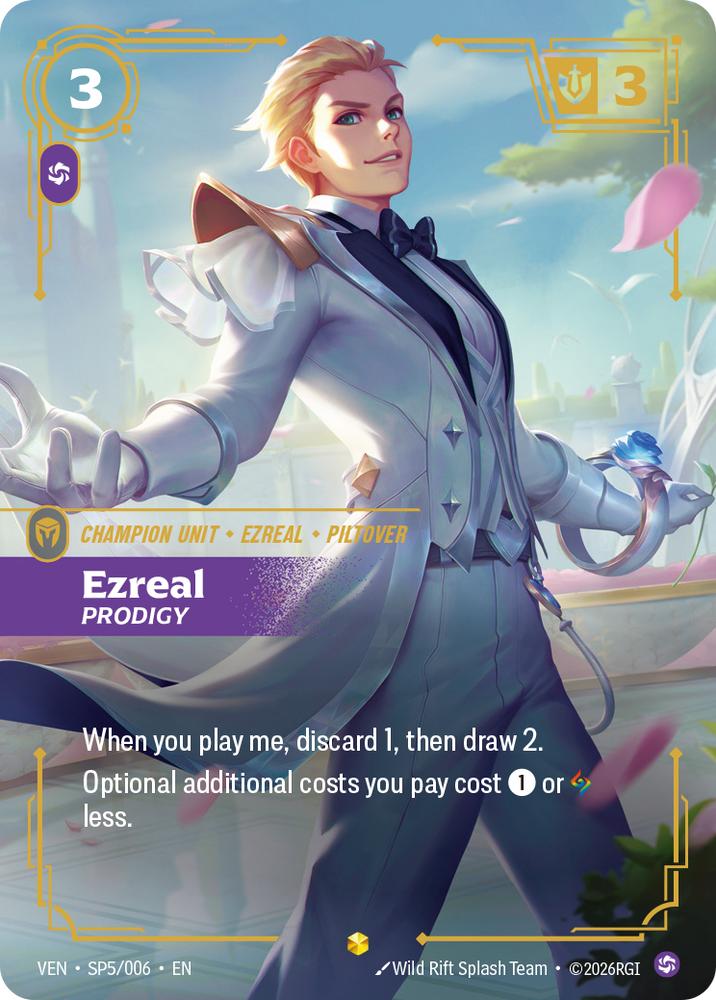 Ezreal, Prodigy (Vendetta - sp5-006)