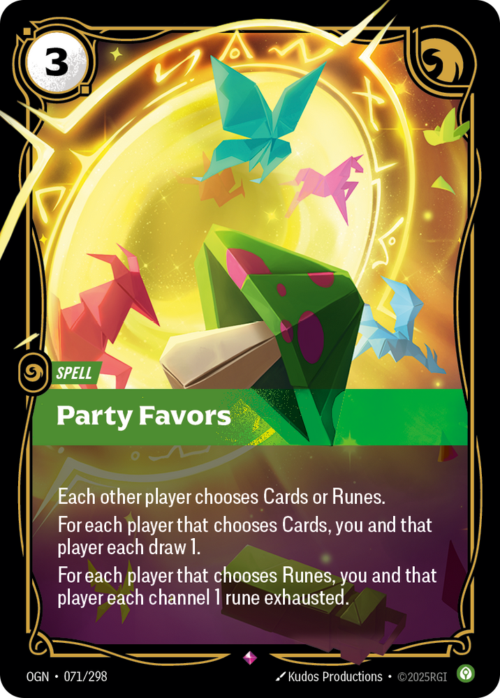Party Favors (Origins - 071-298)