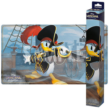 Lorcana - Azurite Sea - Playmat - Donald Duck, Buccaneer