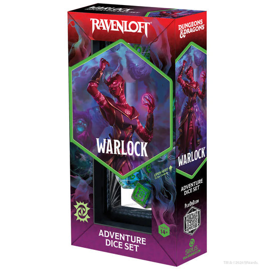 Sirius Dice - Ravenloft - Adventure Dice Set - Warlock