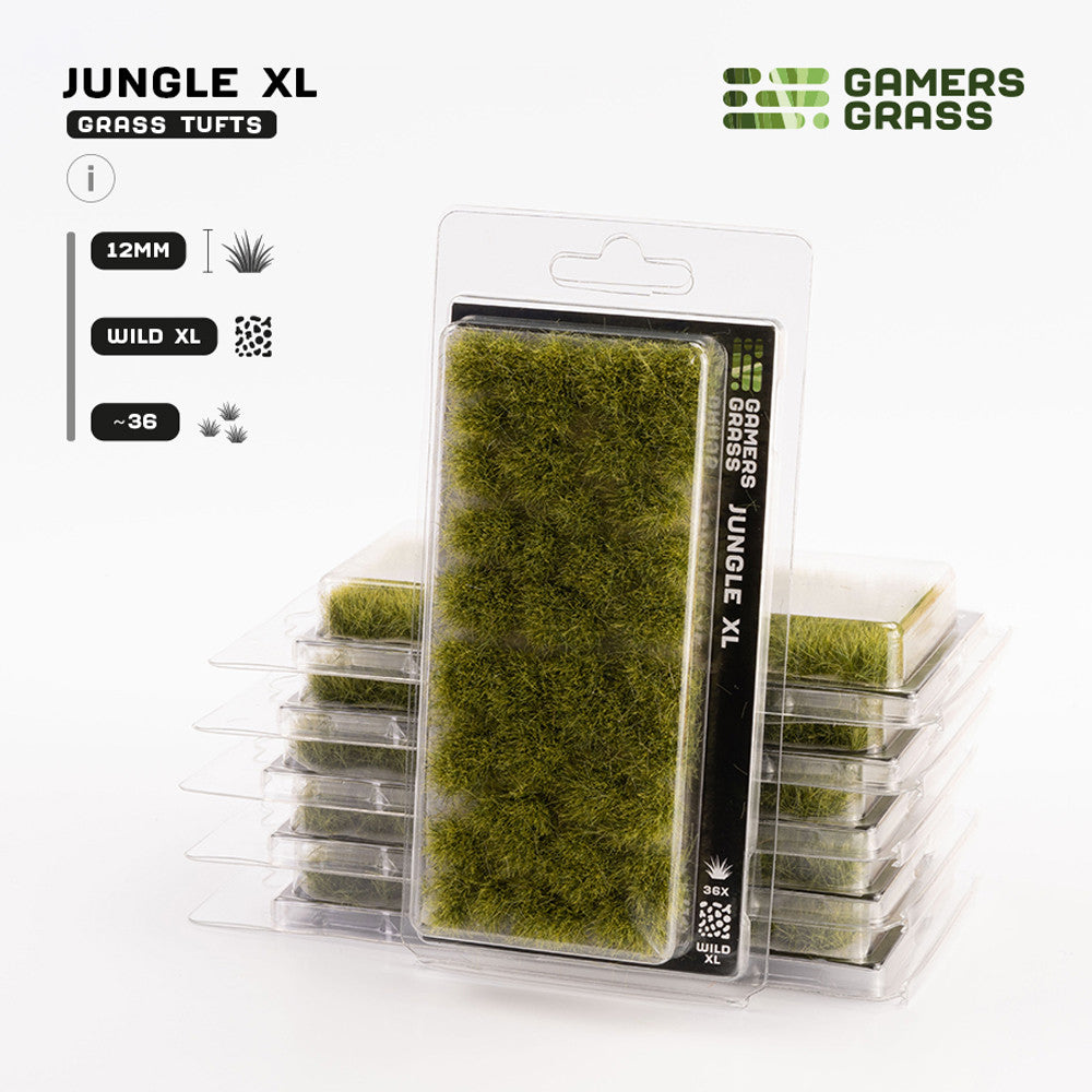 Gamers Grass Tufts: Jungle XL 12mm - Wild