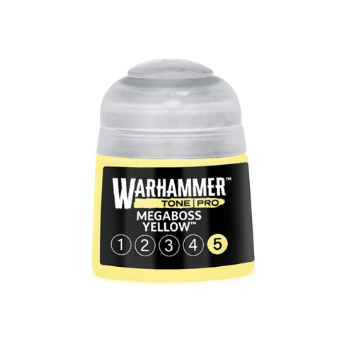 Warhammer - Paints - Tone Pro - Megaboss Yellow (5)