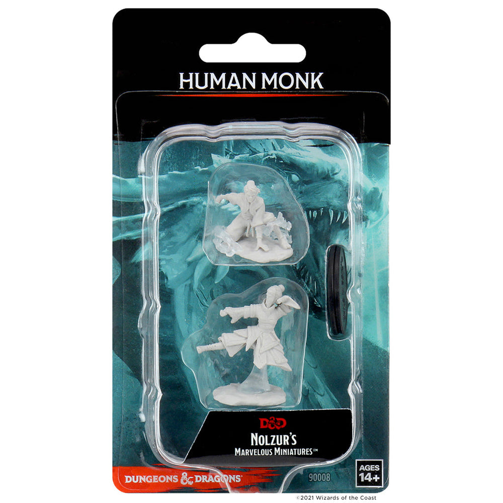 D&D - Nolzur's Marvelous Miniatures - Human Monk