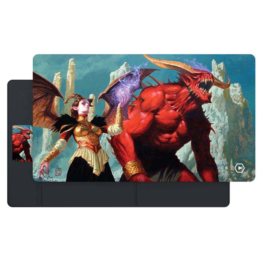 Heavy Play - ETB Playmat - Art Masters - Demons by Dan Scott