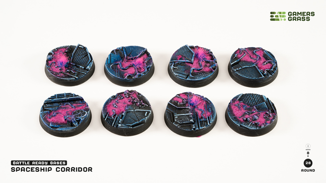 Battle Ready Bases: Alien Infestation - Round 28mm