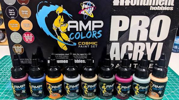 Monument Hobbies - Pro Acryl Paint Set - Set 1