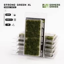 Gamers Grass Tufts: Strong Green XL 12mm - Wild