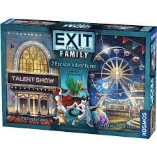 Board Game - EXIT: The Game Family - The Trophy Case // Night at the Carnival