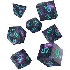 Full Art Dice - Dice Set - Stardust