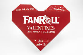 Fanroll - Valentines - Dice Advent Calendar