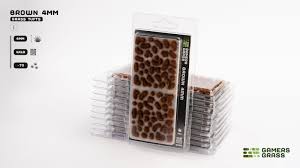 Gamers Grass Tufts: Brown 4mm - Wild