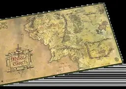 Ultimate Guard - Playmat 60 (61 x 61cm) - LOTR - Places of Middle Earth