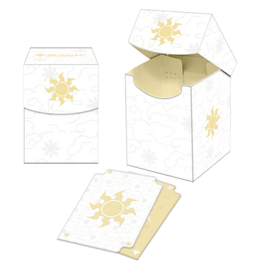 MTG CCG - Mana 8 - Deck Box - 100+ (Plains)