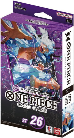 One Piece - Starter Deck - Purple/Black Monkey.D.Luffy (ST-26)