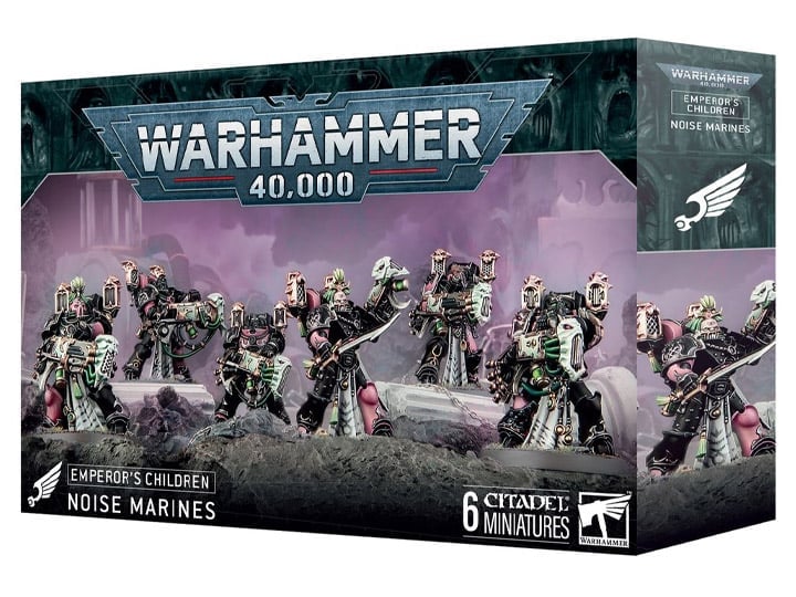 Warhammer 40K - Emperor's Childeren - Noise Marines