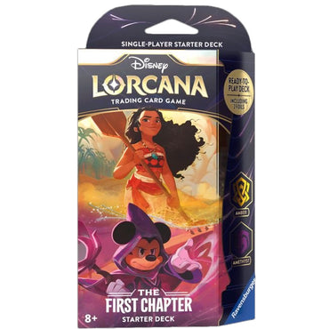 Lorcana -The First Chapter -  Starter Deck - Amber & Amethyst