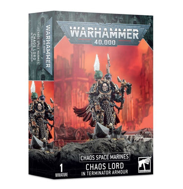 Warhammer - Chaos Space Marines - Chaos Lord in Terminator Armor