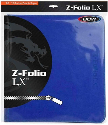 BCW-ZFolio LX-9 Pocket-Blue