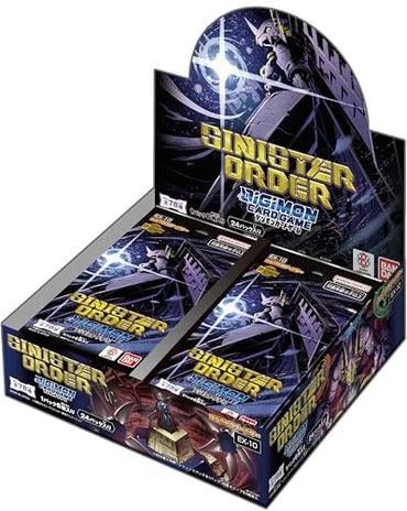 Bandai - Digimon Card Game - Sinister Order - Booster Box