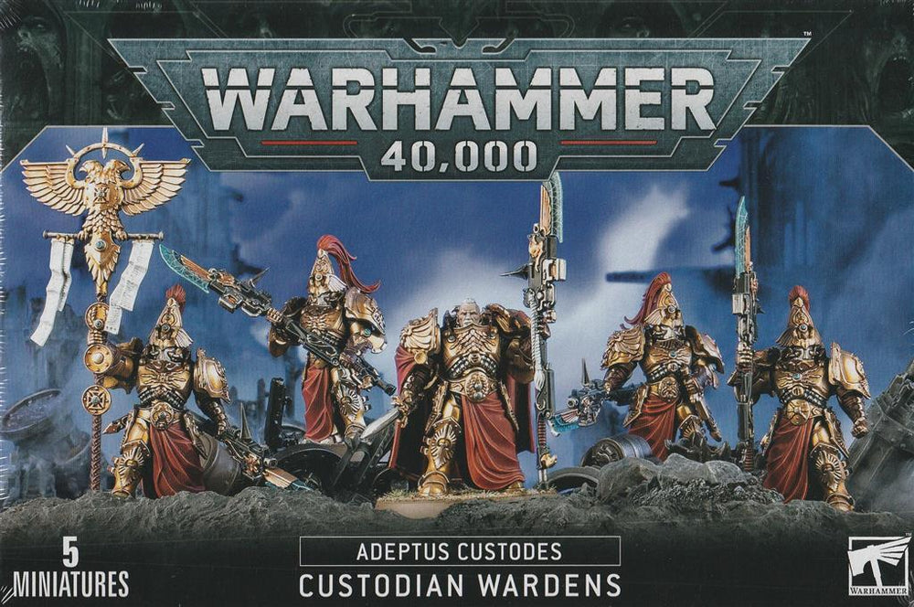 Warhammer 40k Adeptus Custodes Custodian Wardens