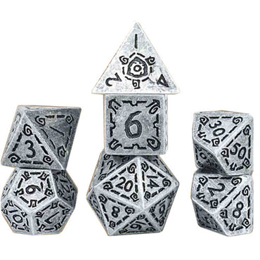 Sirius Dice - Metal - Silver