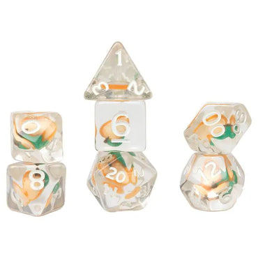 Sirius Dice - Dice Set - Fruit Slice - Peach