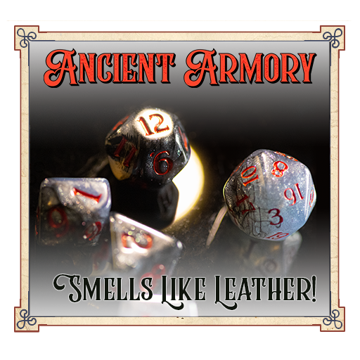 Studio Woe - 7-Dice Set - Scented: Ancient Armory